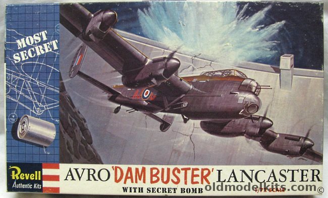 Revell 1/72 Avro Dam Buster Lancaster, H202-200 plastic model kit